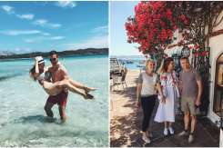 Cristina Gheiceanu petrece o vacanță de vis alături de soț și de părinți
