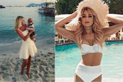 Natalia Gordienko, în vacanță împreună cu fiul ei Cristian. Vezi ce destinația au ales!