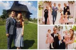 (FOTO/VIDEO) Interpretul Aurel Chirtoacă – din nou nun mare, și a cântat pentru primul dans al mirilor