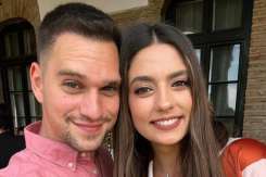 Oana Moșneagu și Vlad Gherman, prima apariție în calitate de cuplu, la un eveniment