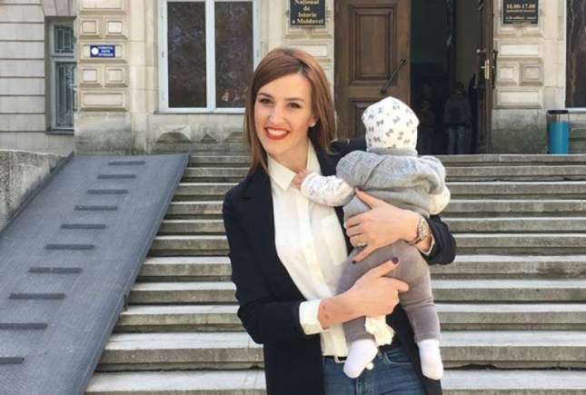 (Foto) Fetița Tatianei Heghea are deja 5 luni