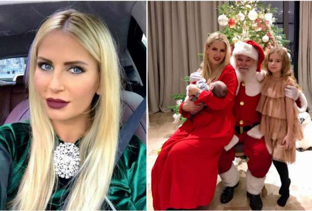 Foto: Andreea Bănică a sărbătorit primul Crăciun împreună cu fiul ei