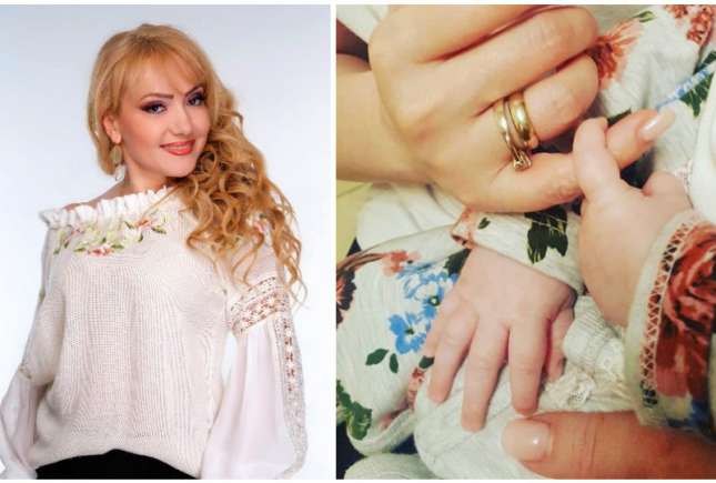 Adriana Ochișanu a făcut publică prima fotografie cu fiica sa, Mihaela
