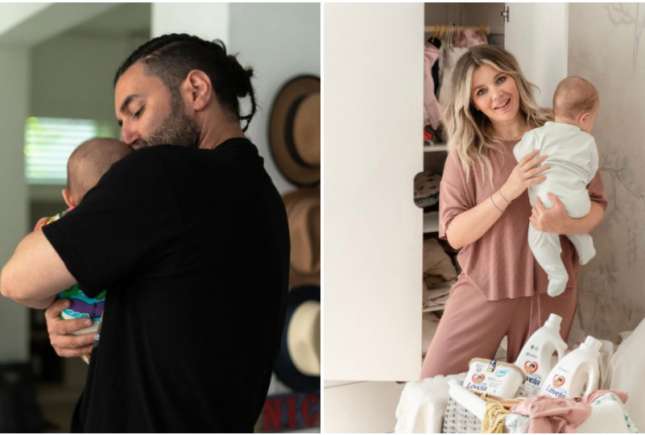 (FOTO) Imagini de familie: Fiica lui Smiley își privește tatăl la televizor