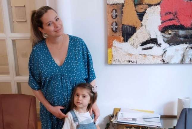 Laura Cosoi: „Rita a cunoscut-o azi pe surioara mică din burtică”