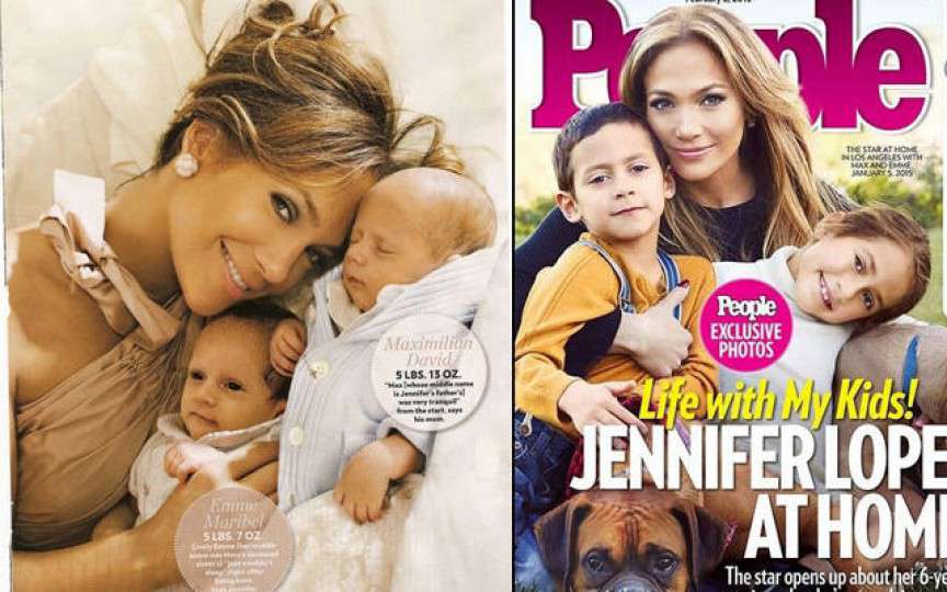 Gemenii lui Jennifer Lopez au împlinit 8 ani