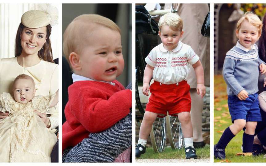 Prințul George de Cambridge împlinește trei ani