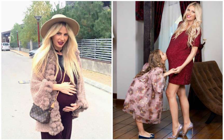 Andreea Bănică a născut. Prima poză cu mama și copilul