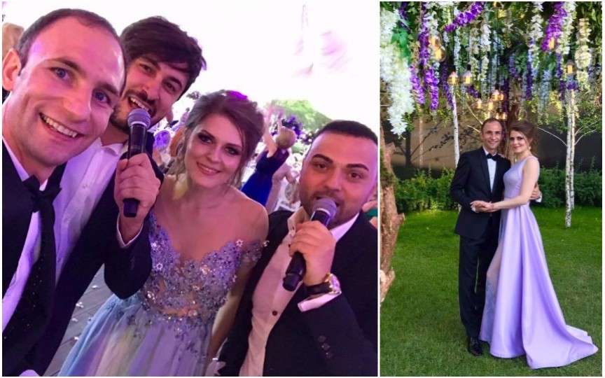 Ion Paladi naș mare pentru a treia oară! Vezi pe cine a cununat interpretul