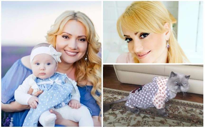 (VIDEO) Vezi cât de haios sforăie unul dintre puii Adrianei Ochișanu