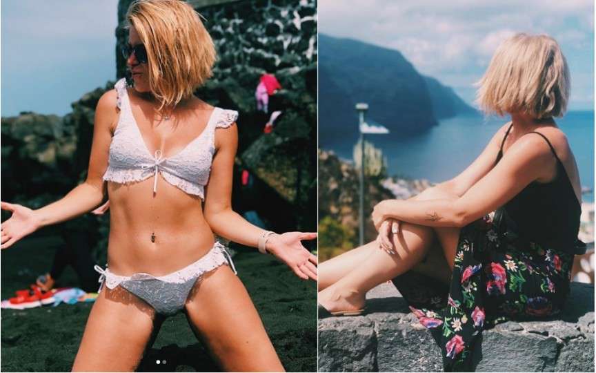 Karizma, sexy pe plajă. Vezi unde și cu cine se odihnește interpreta!