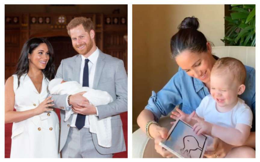 Ducii de Sussex l-au arătat pe micuțul Archie cu ocazia primei sale aniversări