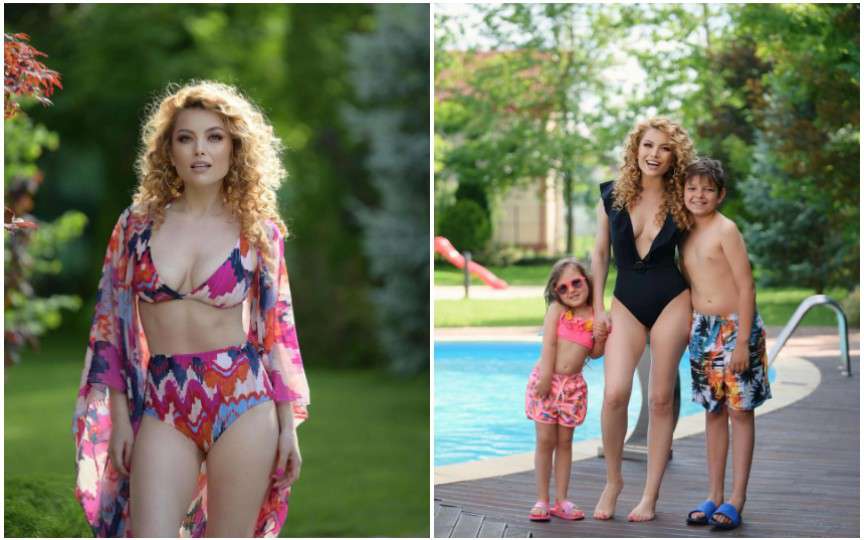 Elena Gheorghe, siluetă de invidiat după două nașteri. Cum se menține artista în formă