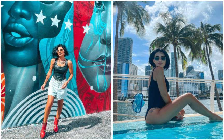 (FOTO) Adelina Pestrițu își petrece vacanța de vară în America