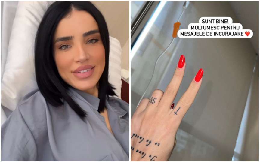 Adelina Pestrițu a trecut printr-o intervenție delicată