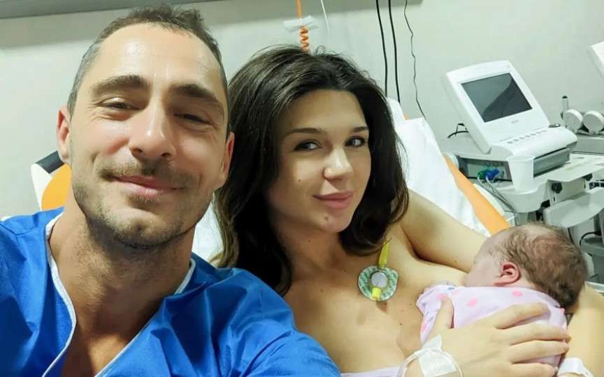 Alice Cavaleru a născut! Vladimir Drăghia a devenit tată de fată, a doua oară