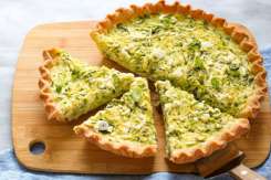 Tartă cu zucchini - o rețetă delicioasă