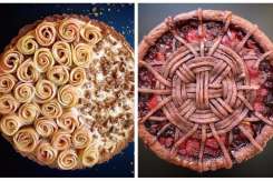 (FOTO) Femeia care coace cele mai creative tarte