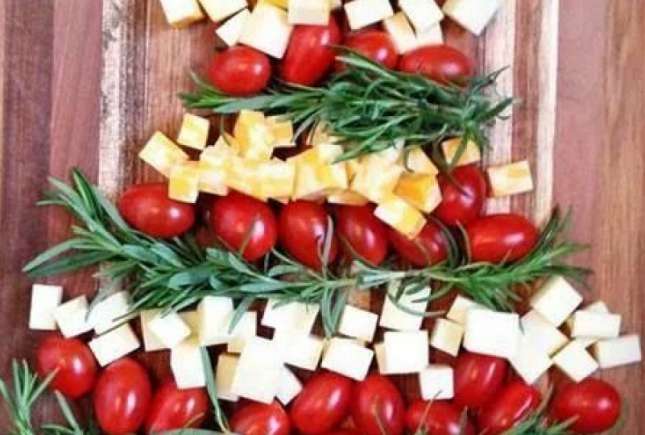 Idei originale pentru decorarea aperitivelor de Crăciun