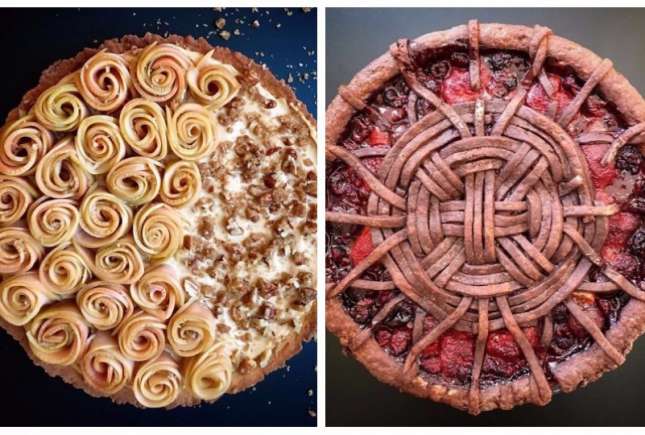(FOTO) Femeia care coace cele mai creative tarte