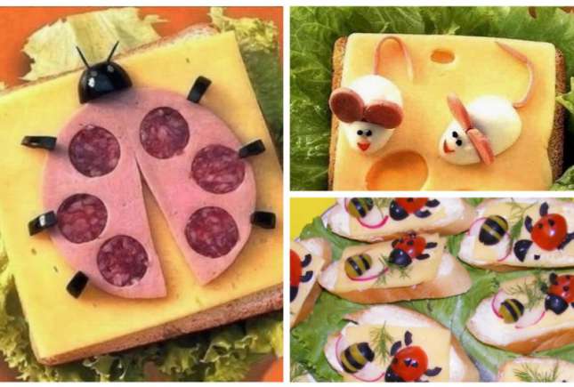 10 idei creative de tartine pentru copii