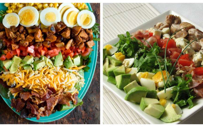 Salata Cobb cu piept de pui, e perfectă pentru o siluetă suplă