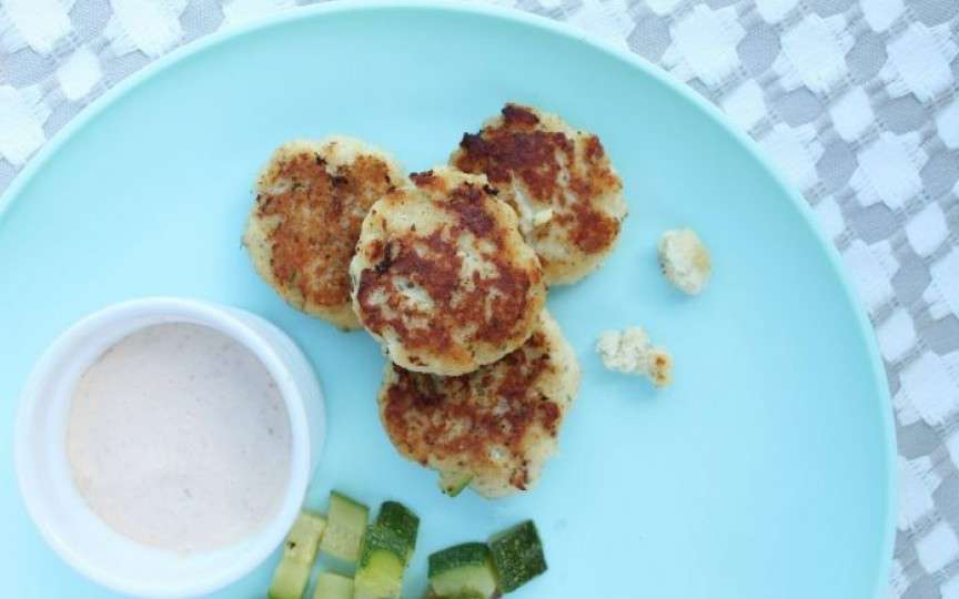Chifteluţe din peşte pentru copii, fără prăjire