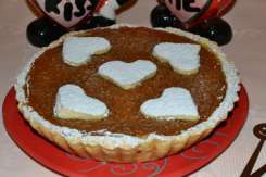 Un desert delicios pentru un mic răsfăț în doi: Tartă îndragostită cu dovleac