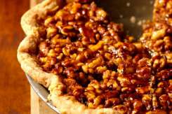 Tartă cu dovleac și nuci