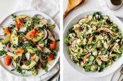 Trei rețete de salate perfecte pentru slăbit și gustoase