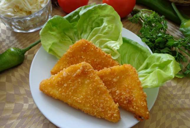 Cașcaval pane - simplu şi gustos!