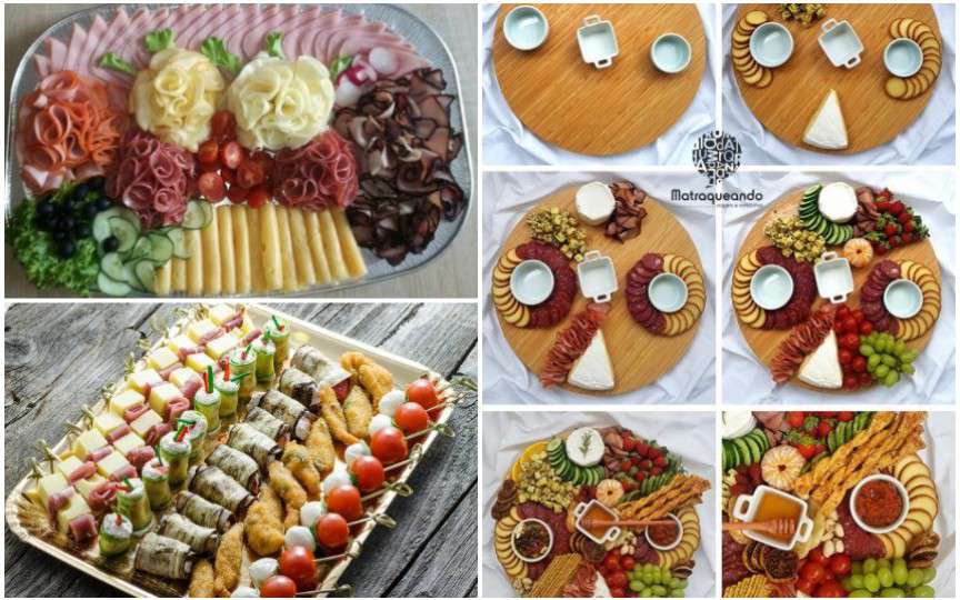 25 idei pentru aranjarea platourilor festive