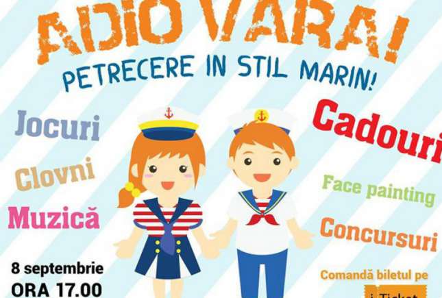 Petrecere pentru pici şi mămici: Adio, vară!