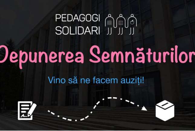 De la vorbe la acțiuni: Profesorii fac un nou pas pentru a cere salarii mai mari