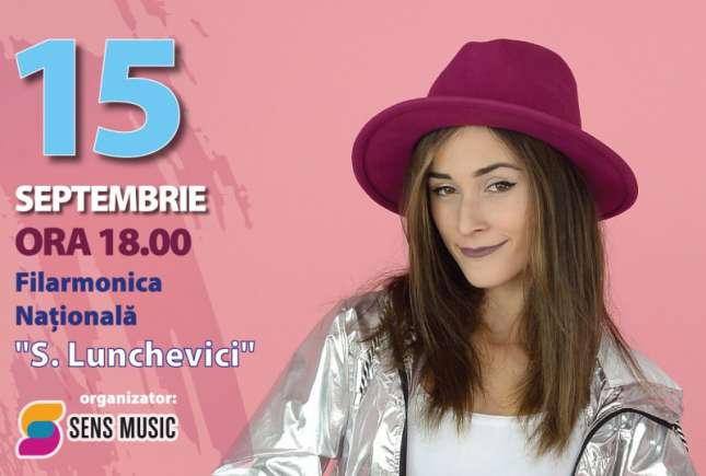 Primul concert al interpretei Andra GOGAN la Chișinău