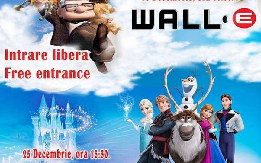 Trei animații pentru copii, proiectate GRATUIT la Chișinău