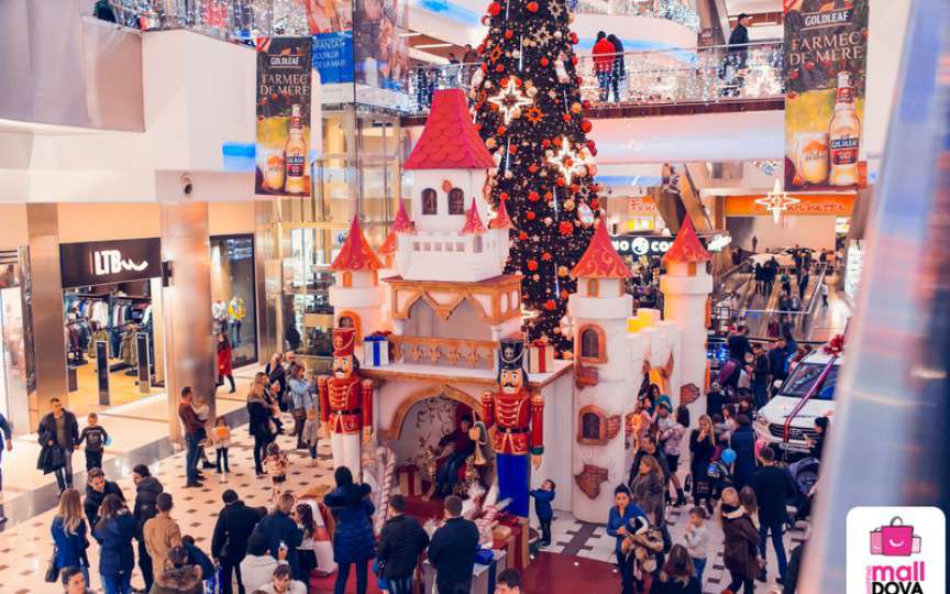 Shopping MallDova a dat startul sărbătorilor de iarnă!