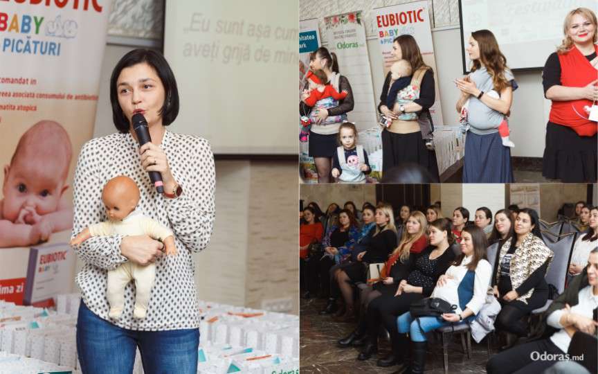 La ultimul Festival al Graviduțelor s-a discutat despre epidurală și îngrijirea copilului în primele luni de viață