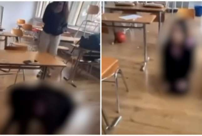 Bullying dus la extreme: o fată de 13 ani a fost pusă de 4 colege să meargă în genunchi și să latre, la școală