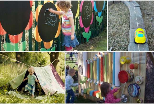 10 JOCURI în GRĂDINĂ pentru copii