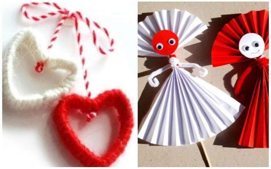 Mărțișoare pe care le poți face împreună cu copiii
