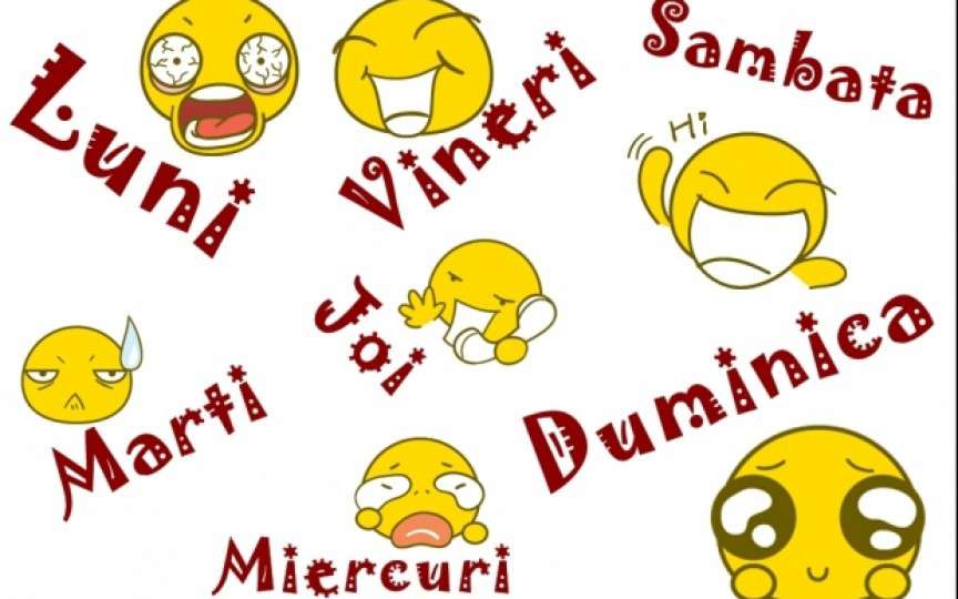 Poezii: zilele săptămânii