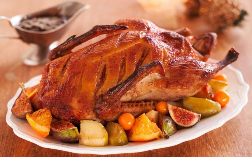 Carnea de gâscă e bogată în fier, zinc și vitamina B12