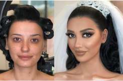 Puterea machiajului: 24 de imagini care demonstrează că orice femeie poate arăta precum o divă în ziua nunții