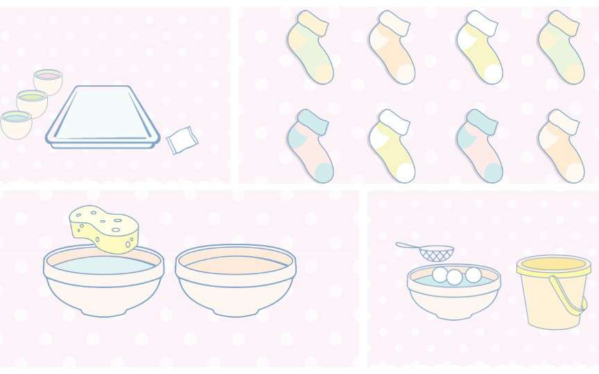 6 activități Montessori cu obiecte pe care deja le ai acasă