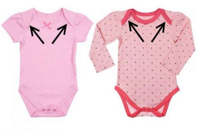 De ce sunt făcute aşa body-urile pentru bebeluşi