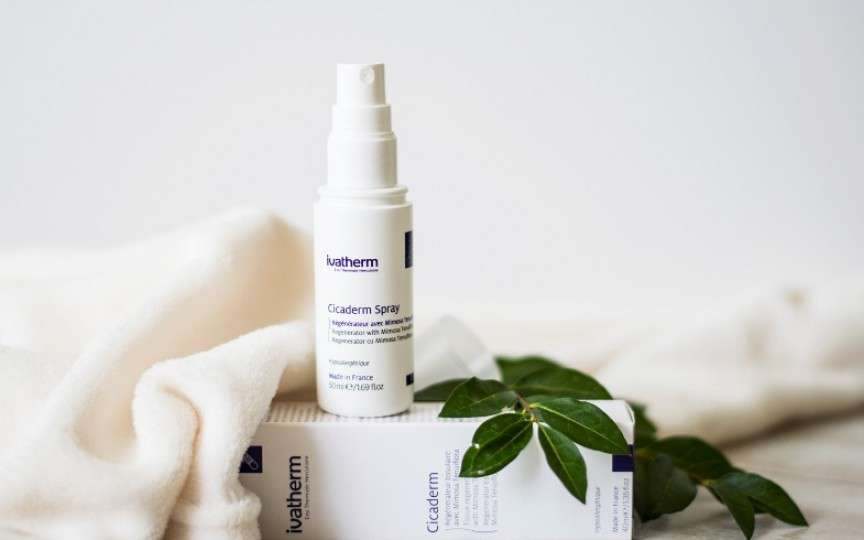 Leziunile de piele pot fi tratate rapid cu Cicaderm Spray