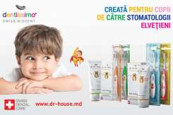 Dentissimo - pasta de dinți perfectă pentru cei mici