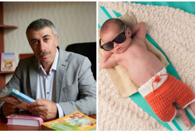 Evghenii Komarovskii oferă sfaturi cum să ajutăm bebelușii pe călduri mari