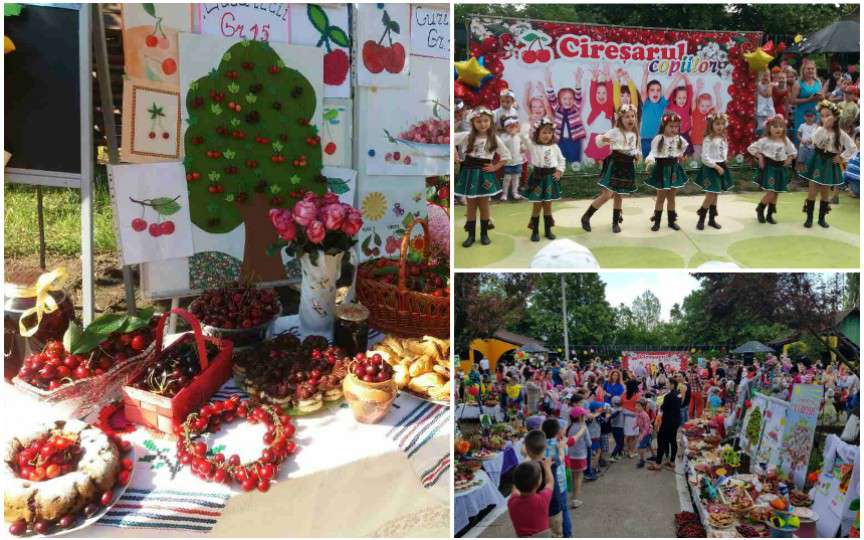 Cireșele au “invadat” una din grădinițele din Chișinău